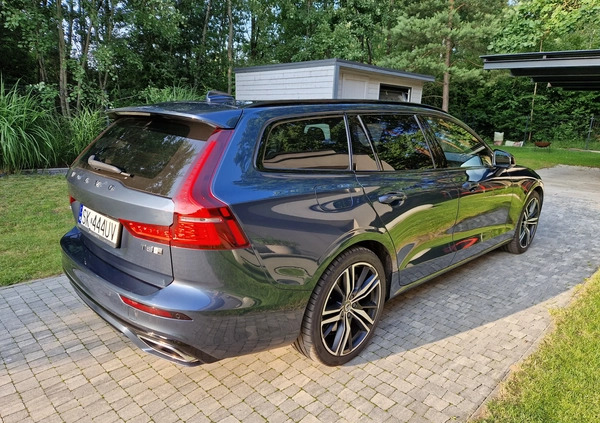 Volvo V60 cena 163900 przebieg: 85500, rok produkcji 2019 z Katowice małe 781